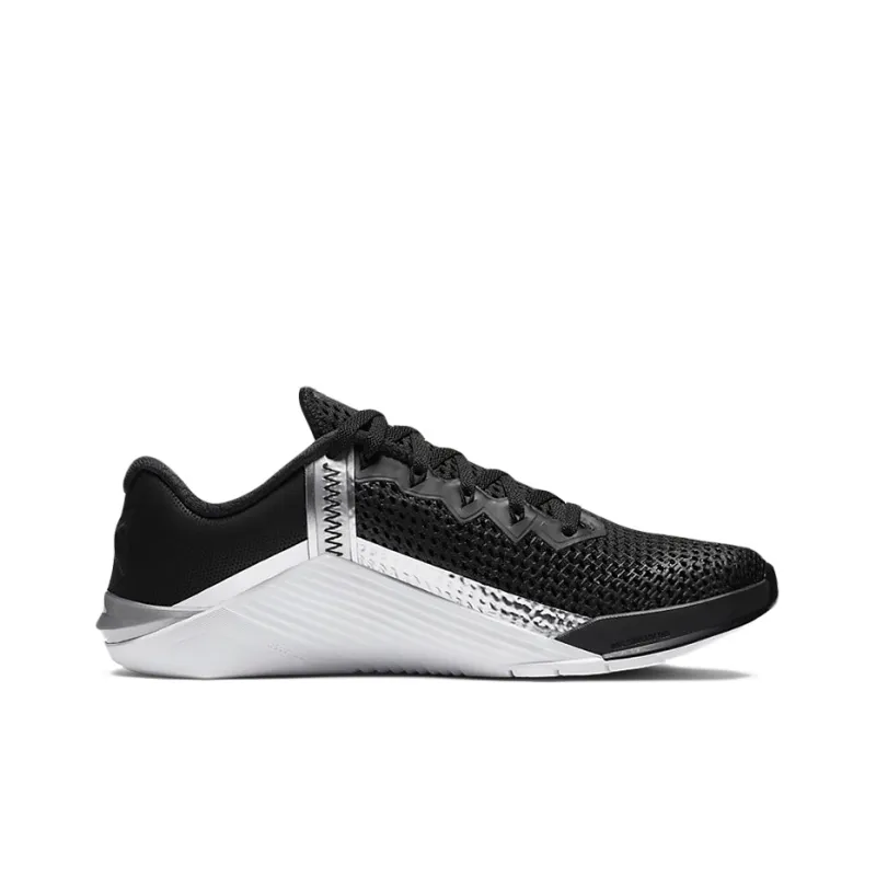 Nike Metcon 6 Black Metallic Silver Women's-1