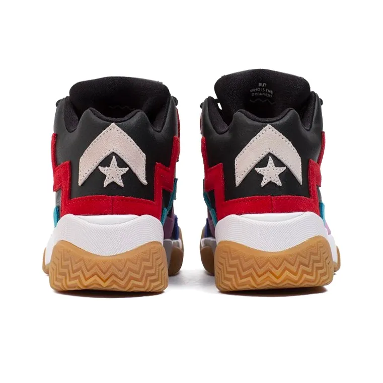 Vltg Converse Mid 'Black Multi Color' Women's-3