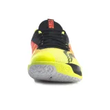 LINING Flying Close To The Ground Badminton Shoes Men Low Top Standard Black/Neon Bright Green/Neon Orange Red