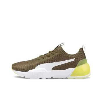 PUMA CELL Series Vorto Gleam Cushioned Wear-Resistant Lightweight Low-Top Training Shoes Women's Brownish-green-white