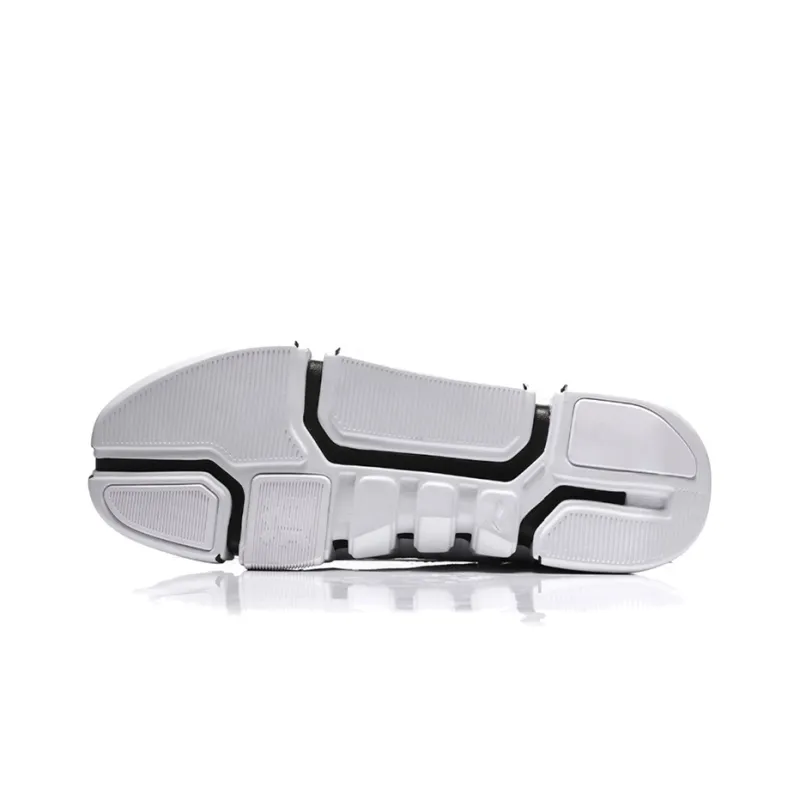 LiNing Essence ACE Vintage Basketball Shoes Women's Mid Top Black/White-4