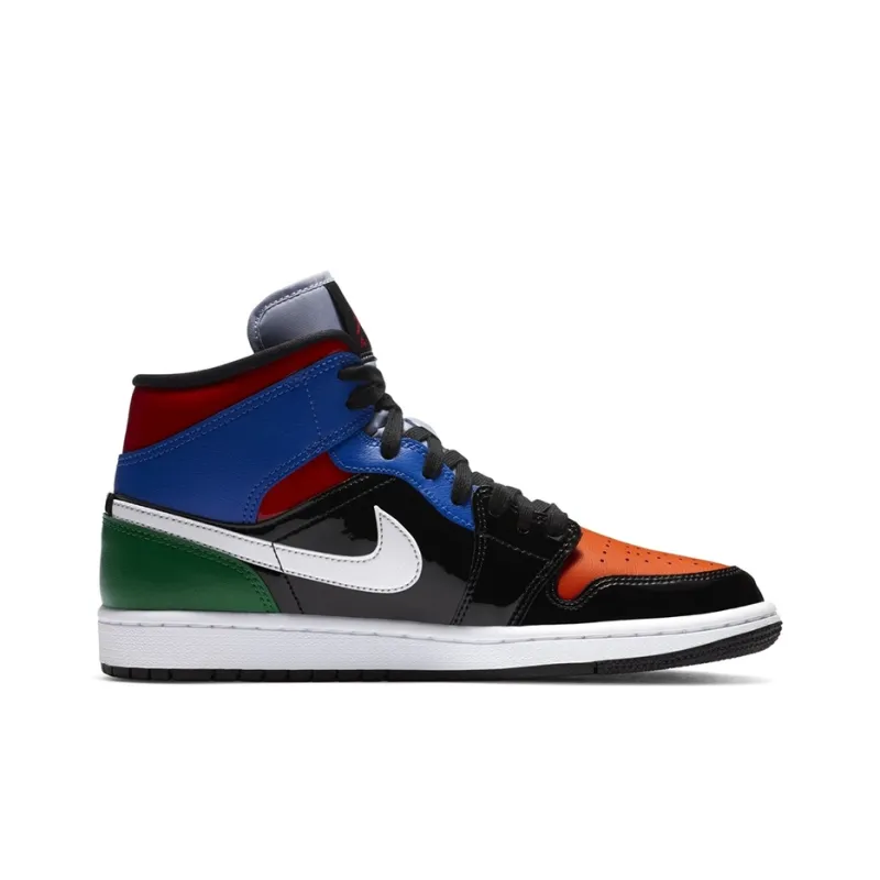 Jordan 1 Mid Multi Patent Women's-1