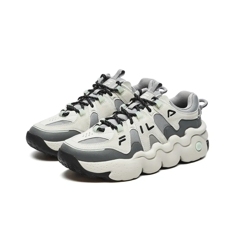 FILA Panini Basketball Shoes 'White Grey'-1