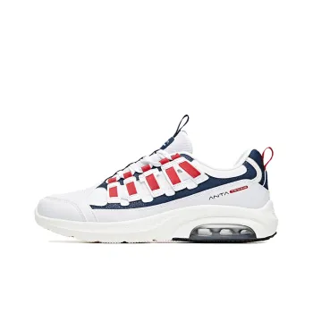 Anta Variety Training Collection Durable Breathable Low Top Training Shoes Men's White Blue Red