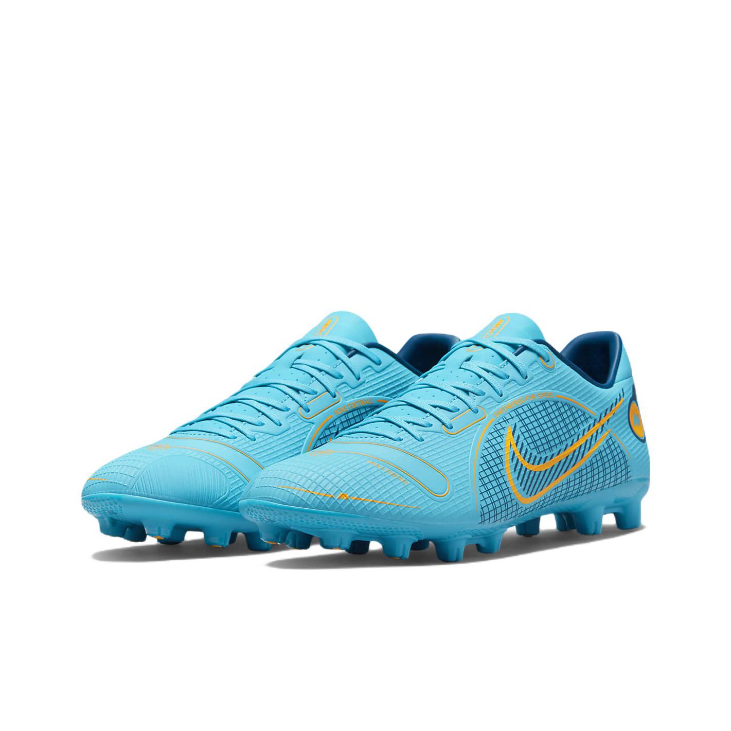 Nike Mercurial Vapor 14 Academy HG 'Blue Orange' - POIZON