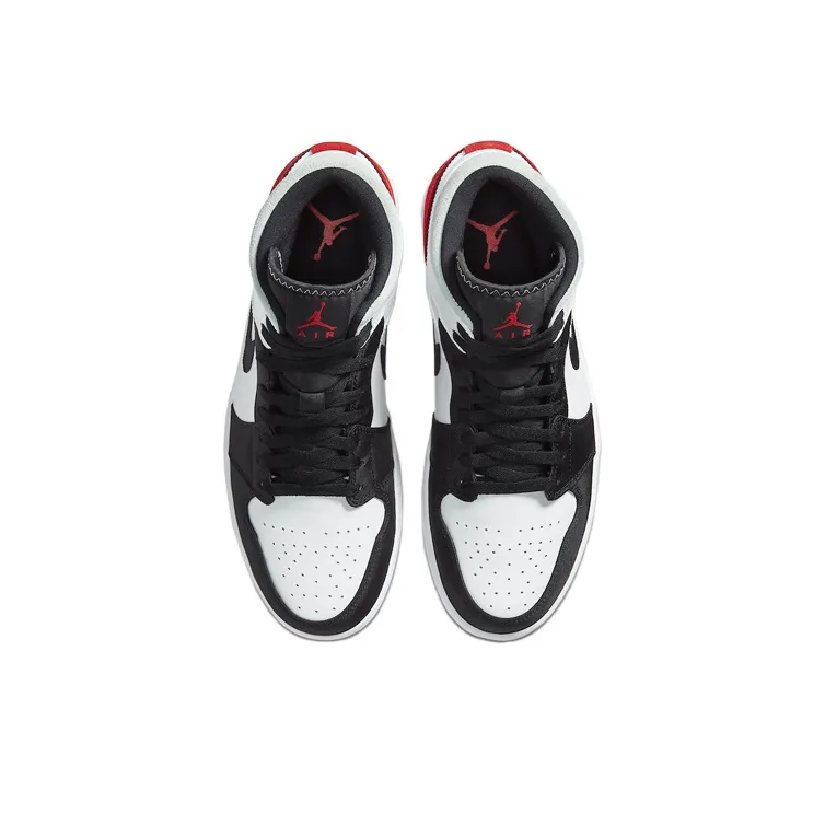 Jordan 1 Mid SE Red Black Toe-3