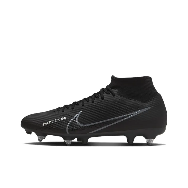 Nike Mercurial Superfly 9 Academy SG Pro Anti Clog Traction 'Black White'-0