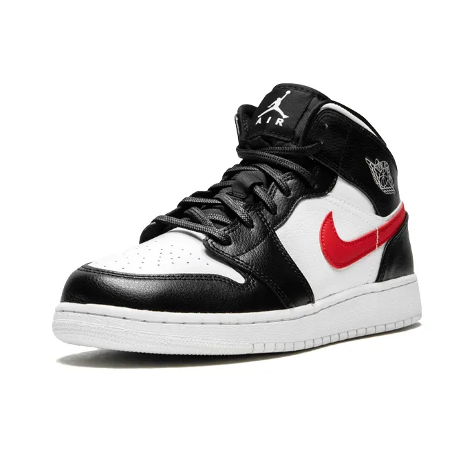 Jordan 1 Retro Mid GS Multi Color Swoosh-1