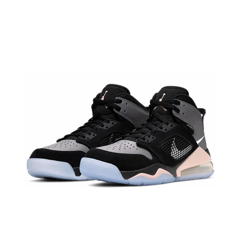 Jordan Mars 270 Black Gunsmoke Crimson Tint-1