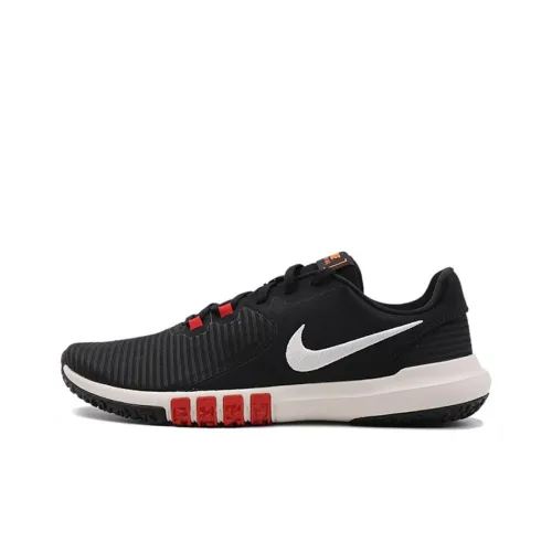 Nike Flex Control 4 Training Shoes Unisex Low-Top Black/Red