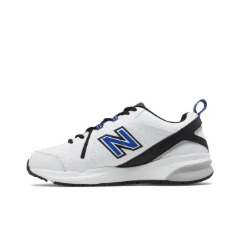 New Balance 608v5 White Team Royal Black