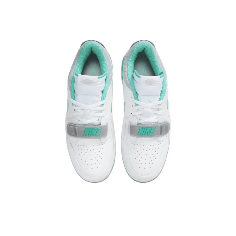Jordan Legacy 312 Low White Turquois-3