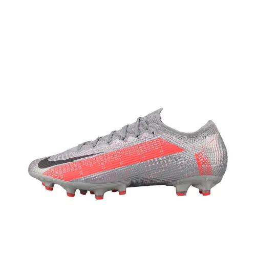 Nike Mercurial Vapor 13 Soccer Shoes Unisex Low-Top Gray/Orange