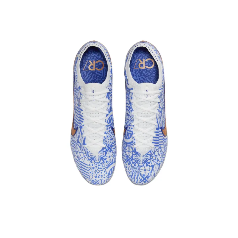 Nike Zoom Mercurial Vapor 15 Elite Fg Pro CR7 Azulejo-3