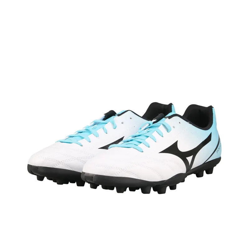 Mizuno Folgado AS AG Rubber Short Studs Cushioned Wear Resistant Impact Resistant Soccer Shoes Men's White Blue-2