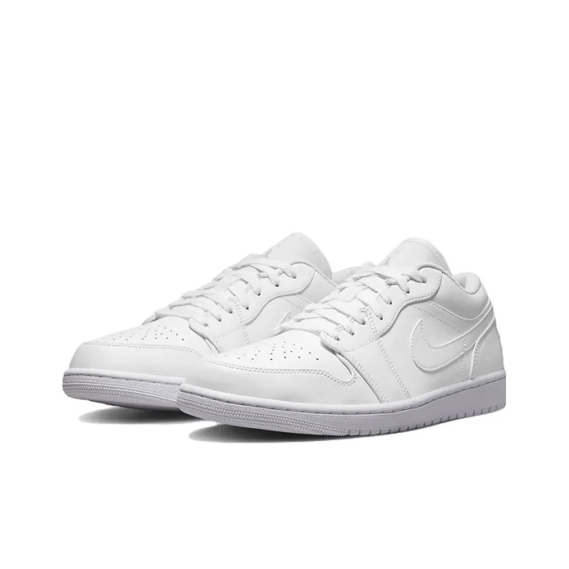 JORDAN 1 Low Triple White-2