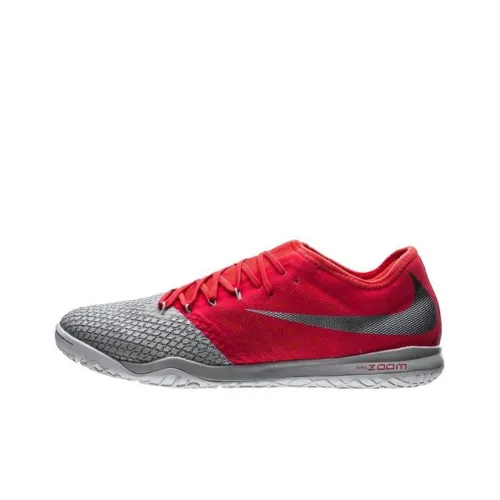 Nike Zoom Hypervenom 3 Soccer Shoes Men Low-Top Red/Silver