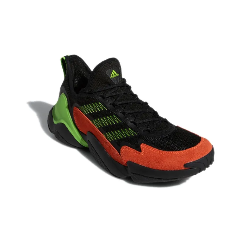 Adidas Mahomes 1 Impact Flx 'Black Team Solar Orange'-2
