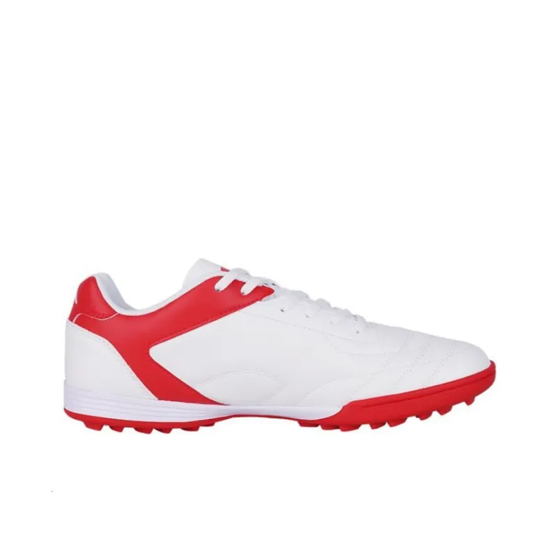 LiNing Long Song Series TF Cushioning Anti-Slip And Wear-Resistant Soccer Shoes Men's White Red-1