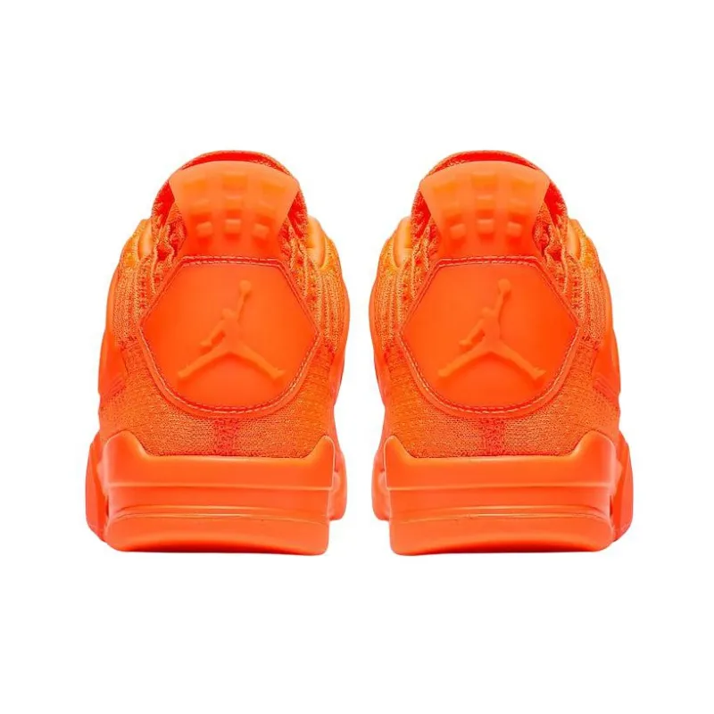 Jordan 4 Retro Flyknit Orange-3