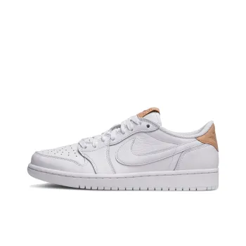 JORDAN 1 Retro Low Og White Vachetta