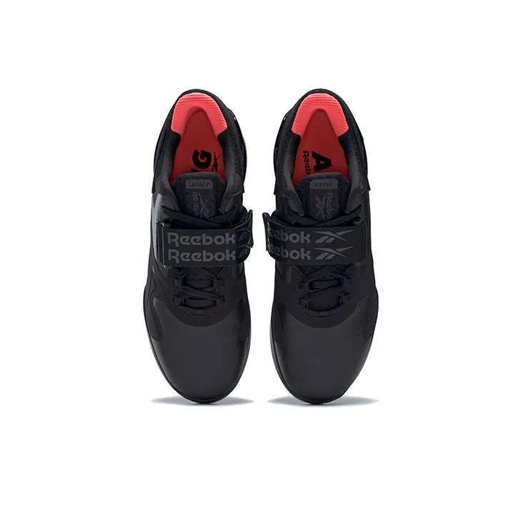 Reebok Legacy Lifter 2 Black Orange Flare-4