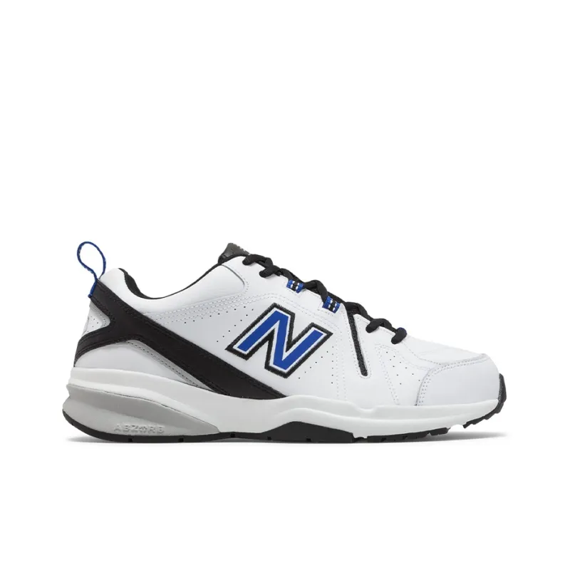 New Balance 608v5 White Team Royal Black-1