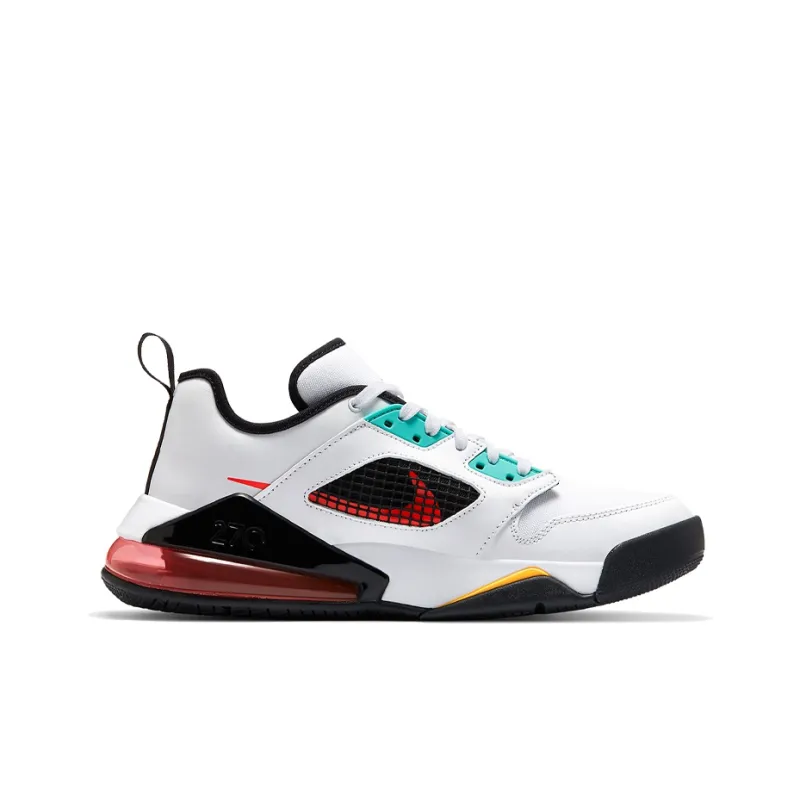 Jordan Mars 270 Low White Jade Orange-1