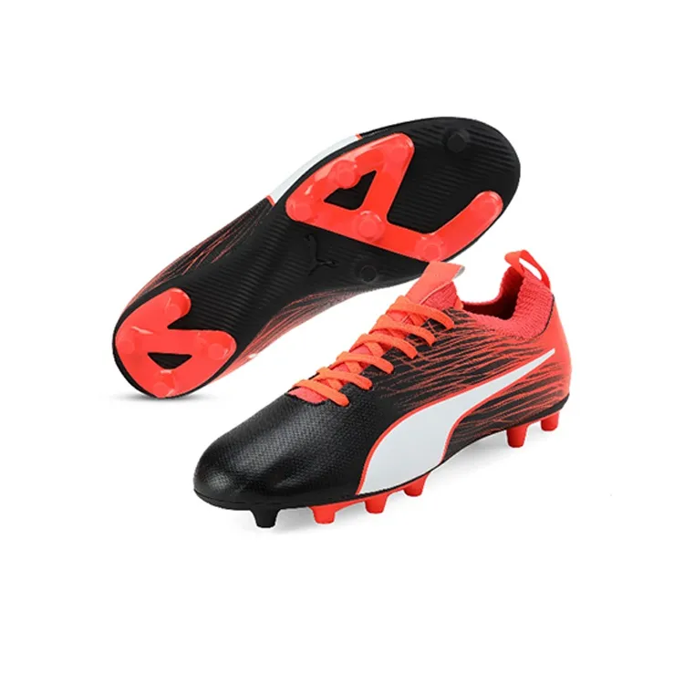 PUMA EvoKNIT Ftb Ii Fg Firm Ground 'Red Black'-2