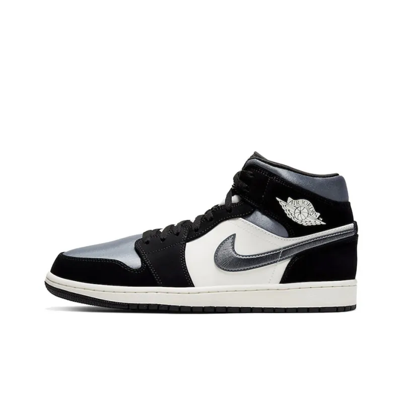 Jordan 1 Mid 'Satin Grey Toe'-0