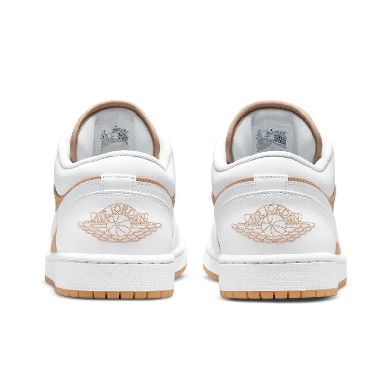 Jordan 1 Low Gum White-4