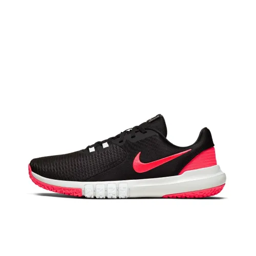 Nike Flex Control 4 Training Shoes Men Low-Top Black/Red