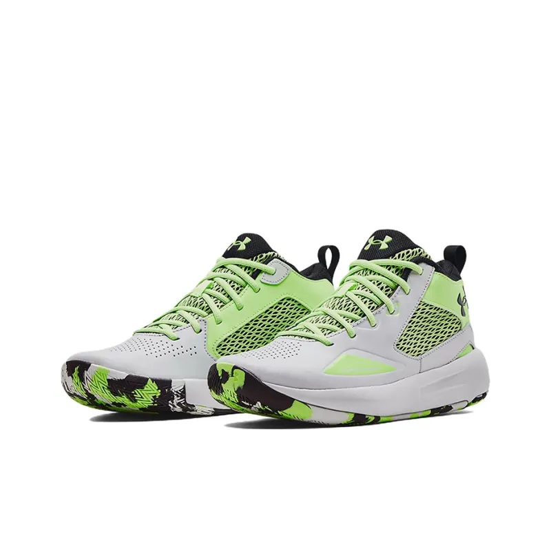 Under Armour Lockdown 5 'Halo Grey Quirky Lime'-2