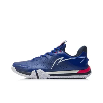 LINING Stick to the Ground Flight SE Badminton Shoes Men Low Top Blue