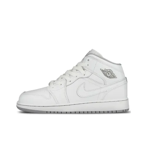 Jordan 1 Retro Mid GS White Wolf Grey