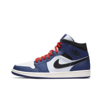 JORDAN 1 Mid Deep Royal Blue Black