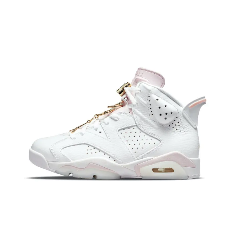 Jordan 6 Retro Gold Hoops Women's-0