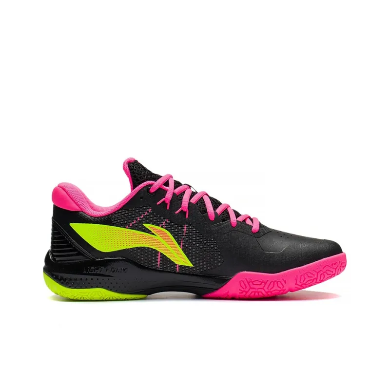LINING Thunder Badminton Shoes Unisex Low Top Black-1