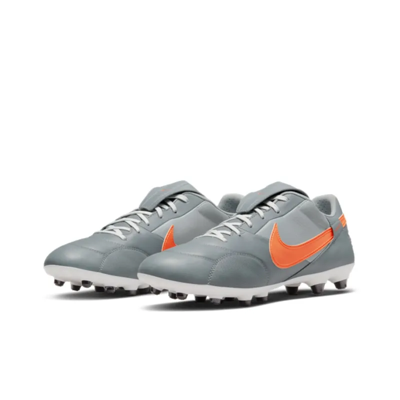 Nike Premier 3 Fg 'Smoke Grey Safety Orange'-2