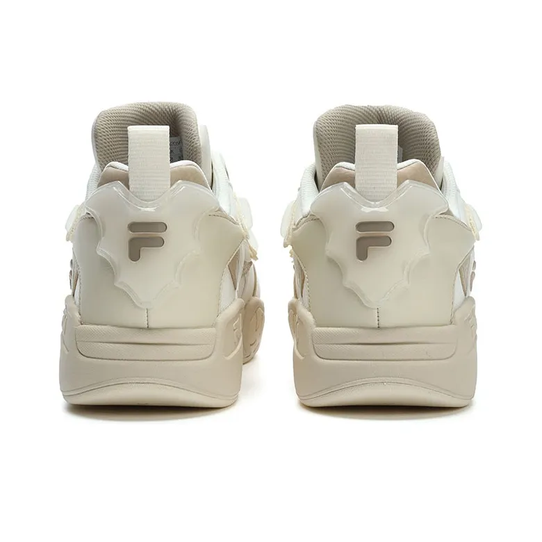 FILA FUSION Classic Basketball Shoes 'White Beige'-4
