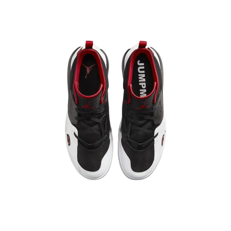 Jordan Stay Loyal 2 Black White Gym Red-3