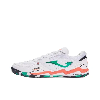 Joma IC/IN Anti Slip Wear Resistant Soccer Shoes Men's White Green