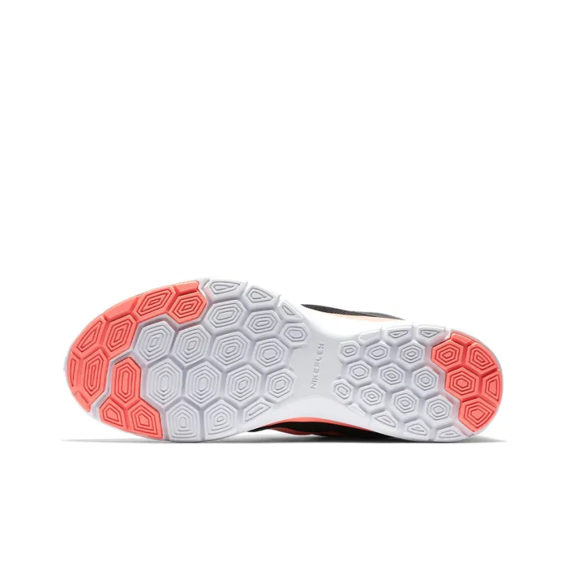 Nike Flex Trainer 6 Cushioned Anti-Slip Wear-Resistant Breathable Lightweight Low-Top Training Shoes Women's Black Pink-5