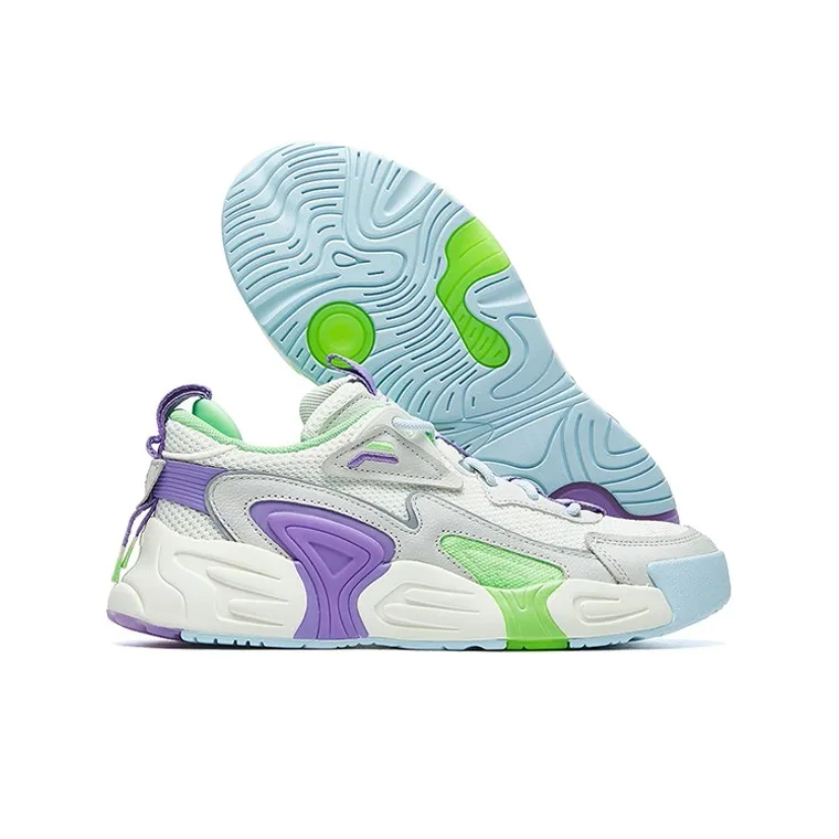 FILA Swarm Low Swirl Sneakers Purple/white/grey-3