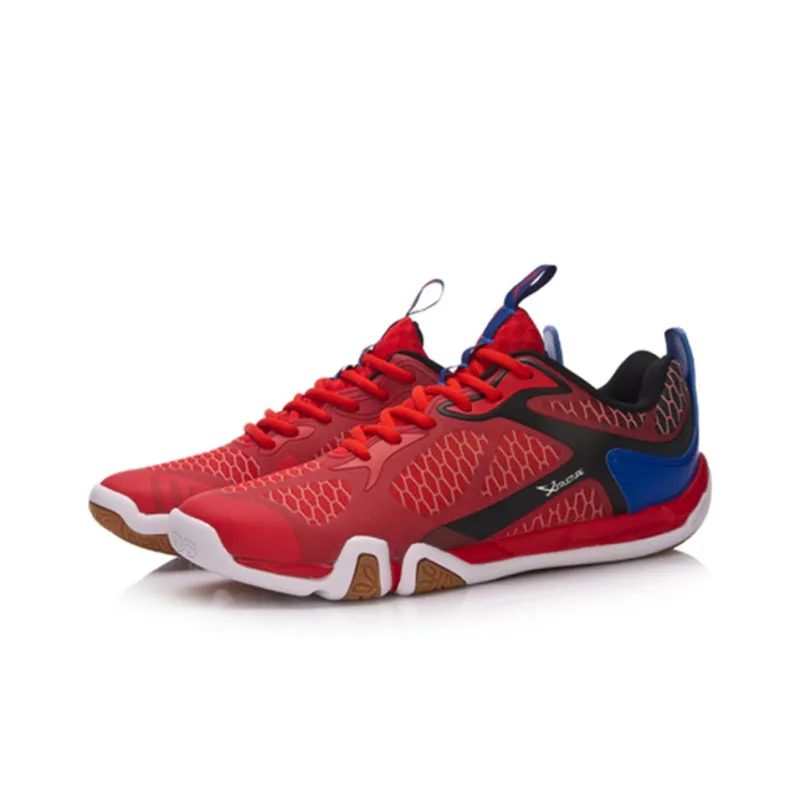 LiNing Shock Absorbers With Slip Resistant Features Low Top Badminton Shoes Unisex Bright Neon-2