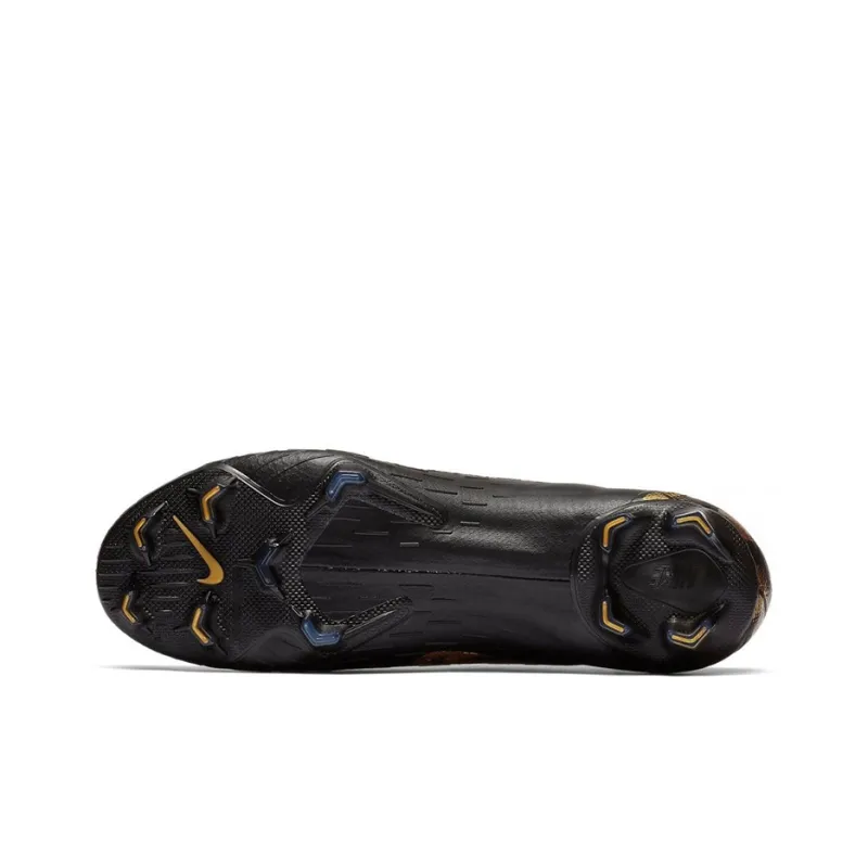 Nike Vapor 12 Elite Fg Black Gold-5