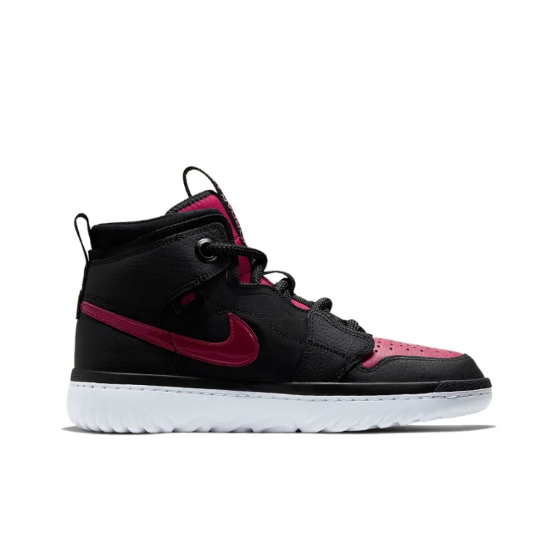 JORDAN 1 High React Black Noble Red-1