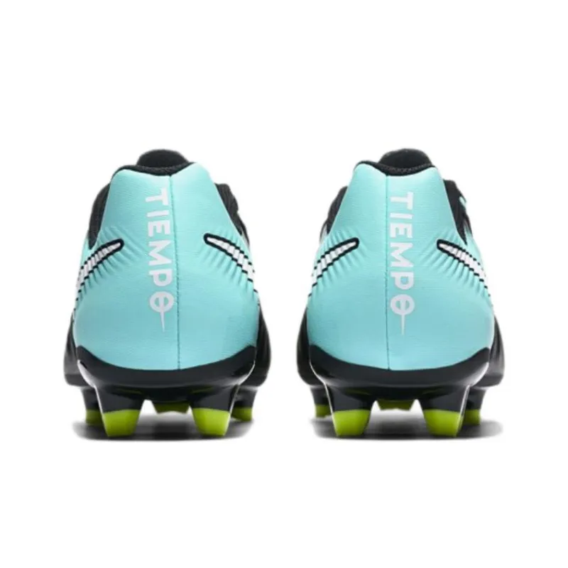 Nike Tiempo Ligera Vi Fg 'Black White Light Aqua'-4
