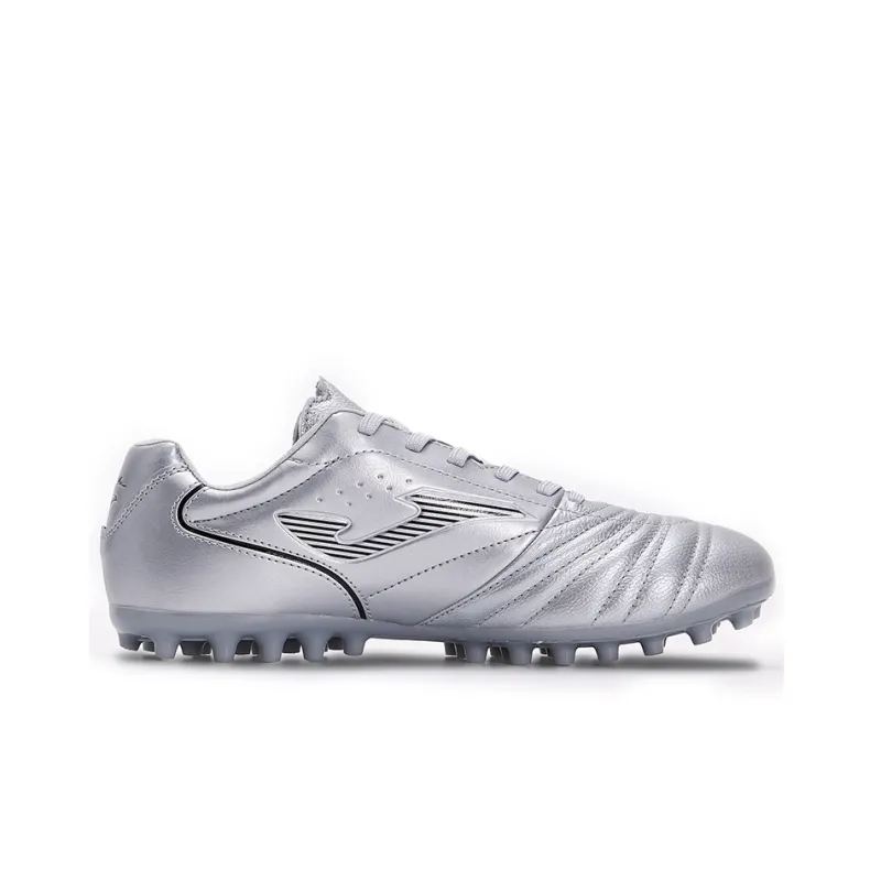Joma Aguila MG Rubber Short Studs Wear Resistant Wide Coverage Lightweight Soccer Shoes Men's Silver-1