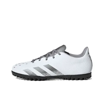 Adidas Predator Freak.4 Turf Soccer Shoes 'Cloud White Iron Metallic Solar Red'